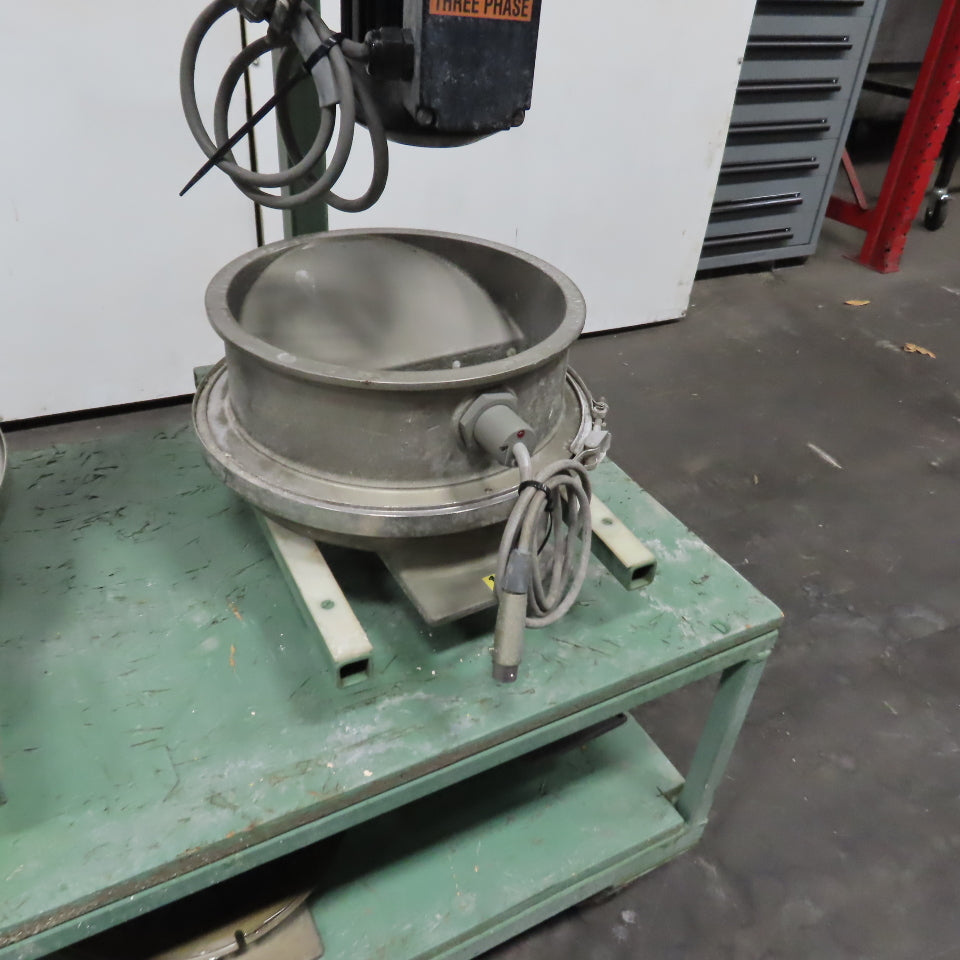 Motan Colortronic 3-Station Mobile Rotary Disc Dosing Units 230V 3PH