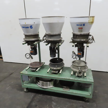 Motan Colortronic 3-Station Mobile Rotary Disc Dosing Units 230V 3PH