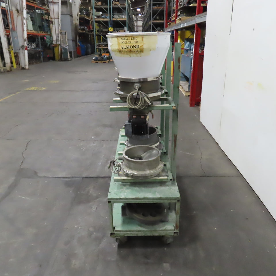 Motan Colortronic 3-Station Mobile Rotary Disc Dosing Units 230V 3PH