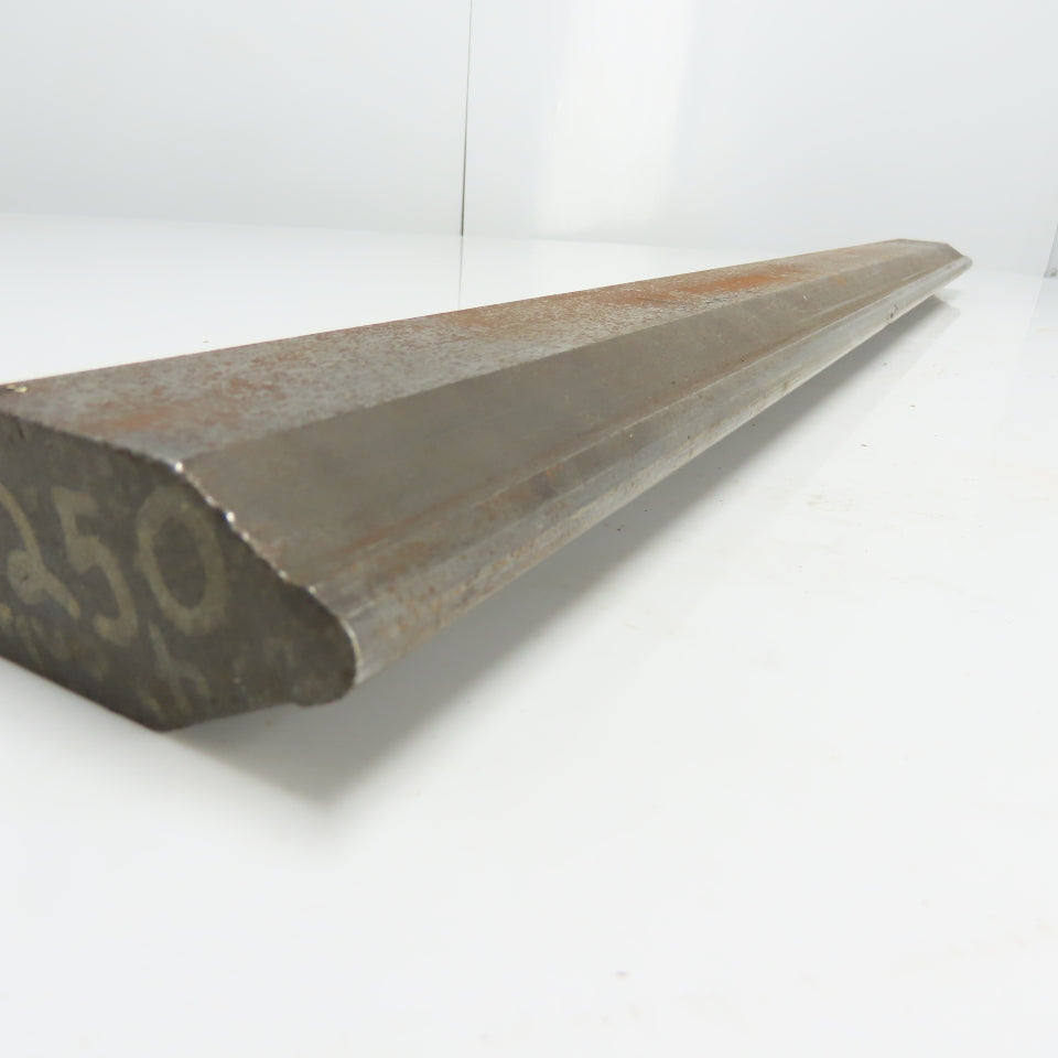32-7/8" V-Forming Press Brake Die Punch 3-3/4" Tall .250" Radius 1/2" Tang