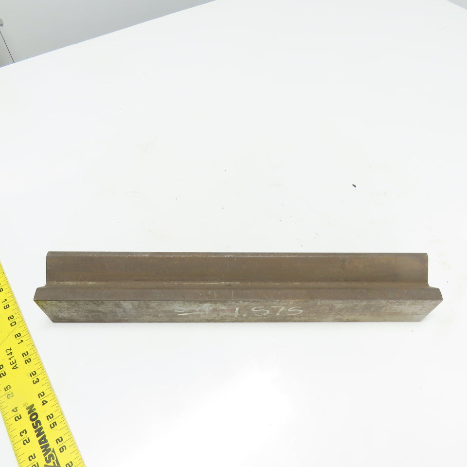17" V-Forming Press Brake Angle Die Block 2-3/8"x 2-3/8" 13/64" Radius 90°