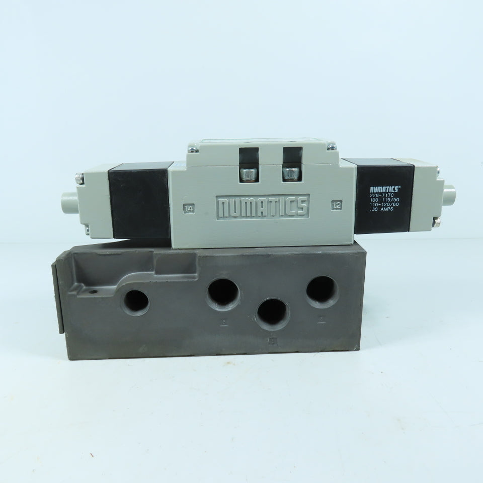 Numatics I35SS43BK000030 Pneumatic Solenoid Valve 150PSIG 100-120V
