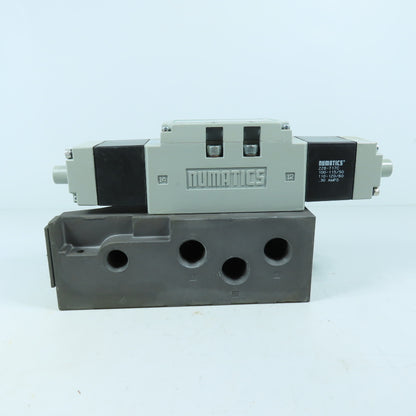 Numatics I35SS43BK000030 Pneumatic Solenoid Valve 150PSIG 100-120V