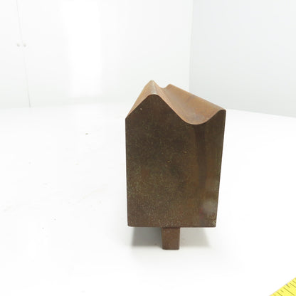 17" V-Forming Press Brake Angle Die Block 2-1/2" Thick .500" Radius 1/2" Tang