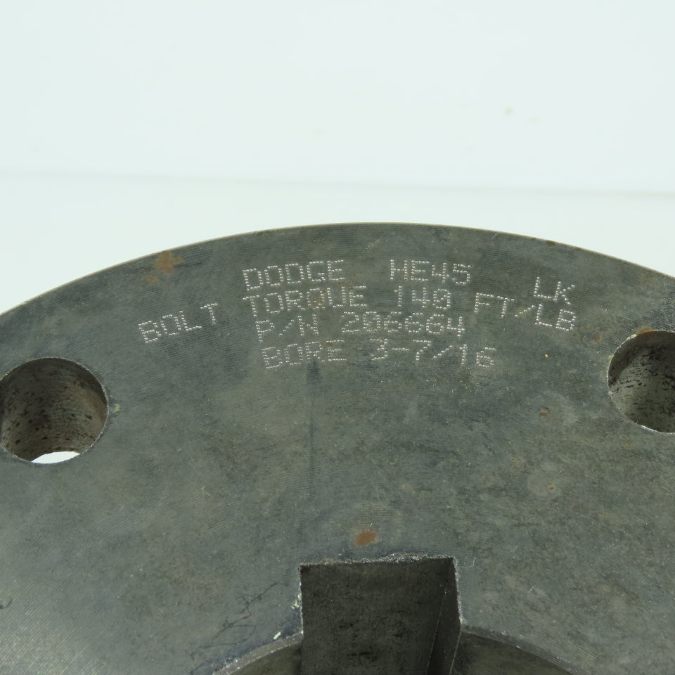 Dodge 206664 Tapered Bushing 3-7/16" Bore