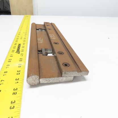 16-3/8" Round Top Press Brake Angle Die Punch .500" Radius 4-11/16" Tall