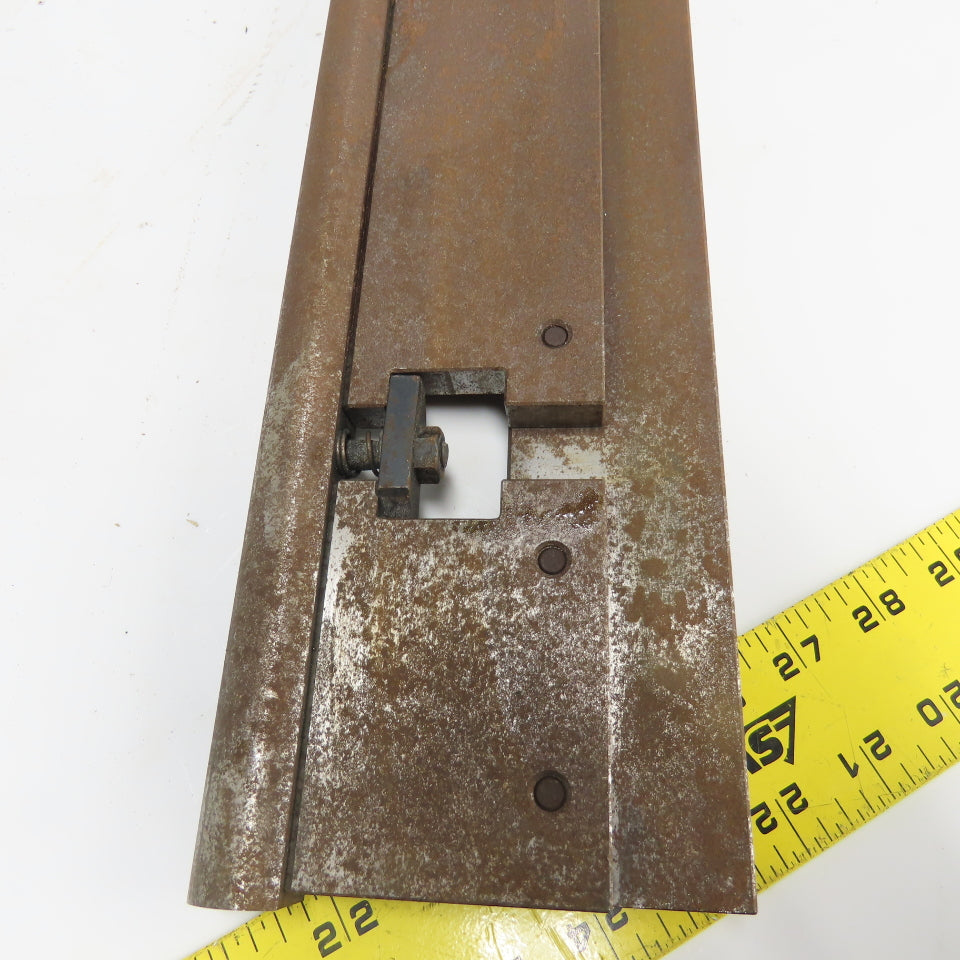 32-7/8" Round Top Press Brake Angle Die Punch .500" Radius 4-11/16" Tall
