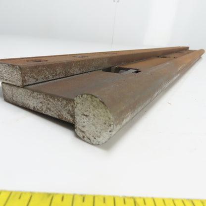 32-7/8" Round Top Press Brake Angle Die Punch .500" Radius 4-11/16" Tall