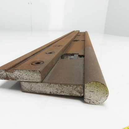 32-7/8" Round Top Press Brake Angle Die Punch .500" Radius 4-11/16" Tall