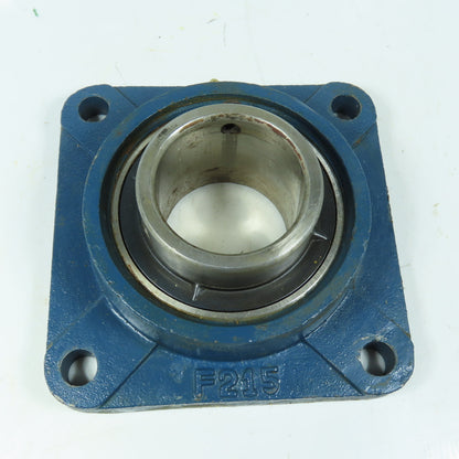 FS F215 4-Bolt Flange Mount Pillow Block Bearing Unit 75mm