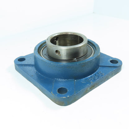 FS F215 4-Bolt Flange Mount Pillow Block Bearing Unit 75mm