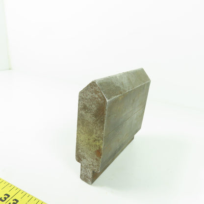3.7" L 90° V-Forming Press Brake Angle Die Punch 1/2" Tang 1" Thick 3.7"Tall