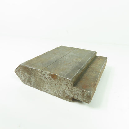 3.7" L 90° V-Forming Press Brake Angle Die Punch 1/2" Tang 1" Thick 3.7"Tall