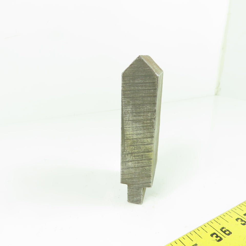 1-3/4" L 90° V-Forming Press Brake Angle Die Punch 1/2" Tang 15/16" Thick