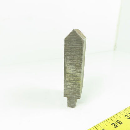 1-3/4" L 90° V-Forming Press Brake Angle Die Punch 1/2" Tang 15/16" Thick