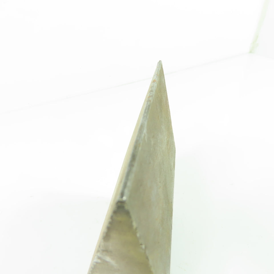 3-1/2" L 30° V-Forming Press Brake Angle Die Punch 1/2" Tang 1.21" Thick
