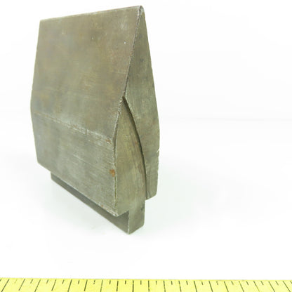 3-1/2" L 30° V-Forming Press Brake Angle Die Punch 1/2" Tang 1.21" Thick