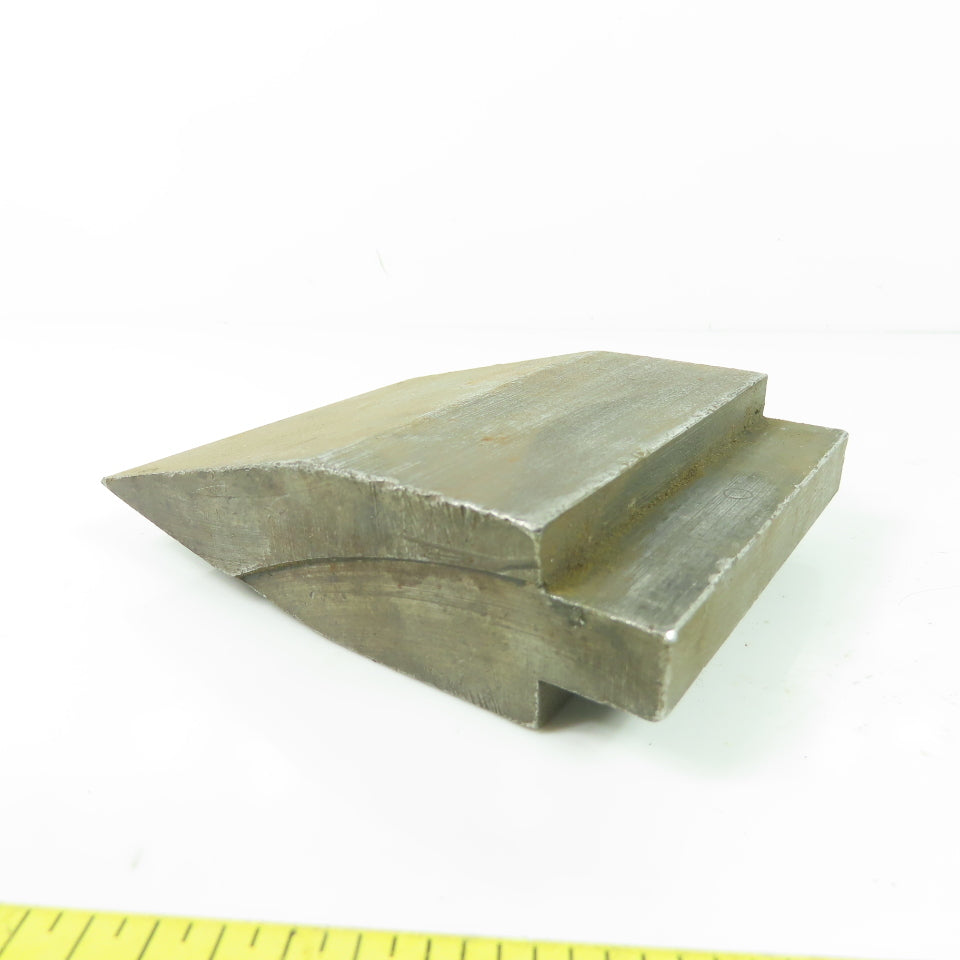 3-1/2" L 30° V-Forming Press Brake Angle Die Punch 1/2" Tang 1.21" Thick