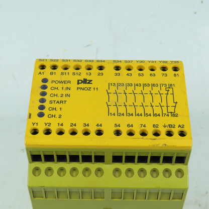 Pilz 774080 PNOZ 11 7S/10 Safety Relay 24VAC/VDC