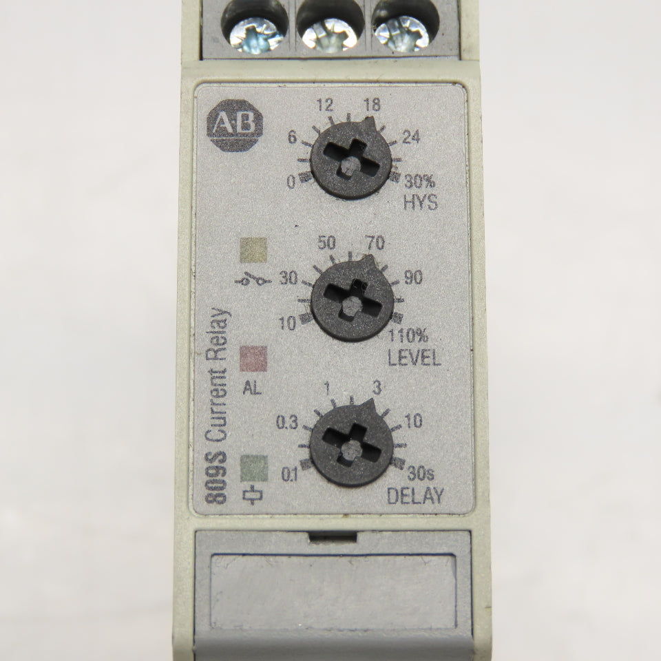 Allen Bradley 809S-C1-10A-230 Current Monitoring Relay 115/230V 1Ph