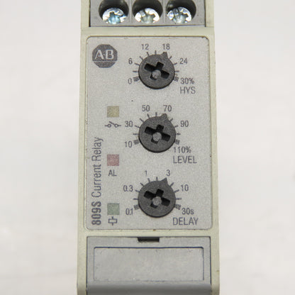 Allen Bradley 809S-C1-10A-230 Current Monitoring Relay 115/230V 1Ph