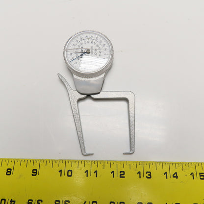 Mitutoyo 209-873 30-50mm Dial OD External Gage 0.01mm Inc. Cracked Bezel