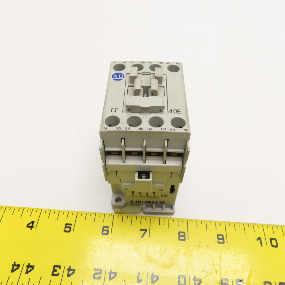 Allen Bradley 700-CF400D Control Relay 110/120V 50/60Hz Coil 4 N/O Contacts