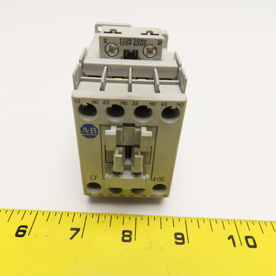 Allen Bradley 700-CF400D Control Relay 110/120V 50/60Hz Coil 4 N/O Contacts
