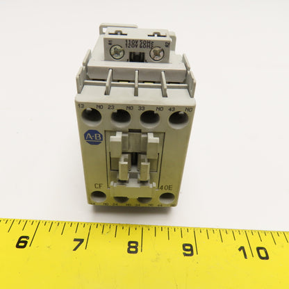 Allen Bradley 700-CF400D Control Relay 110/120V 50/60Hz Coil 4 N/O Contacts