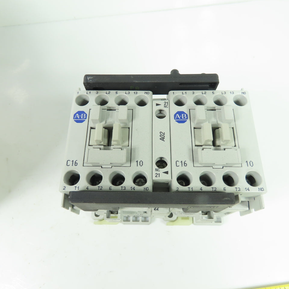 Allen Bradley 100-C16D22 100-C16*10 Reversing Contactor 110/120V Coil Ser B New