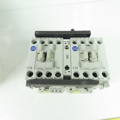 Allen Bradley 100-C16D22 100-C16*10 Reversing Contactor 110/120V Coil Ser B New