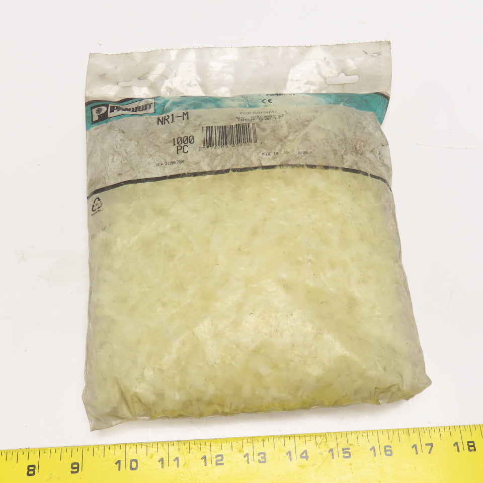 Panduit NR1-M Nylon Push Rivet NOS Bag of 1000