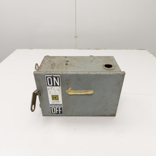 Square D PQ-3603 30A 3 Pole I-Line Fusible Busway Switch 600V