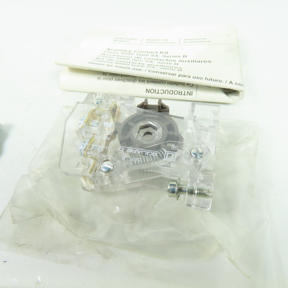 Square D 9999SX7 Ser B Electrical Interlock Auxiliary Contact NEW