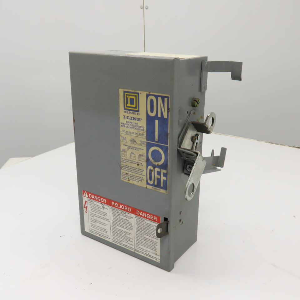 Square D I-Line PQ3603G 30A 3 Pole Fusible Busway Switch 600V