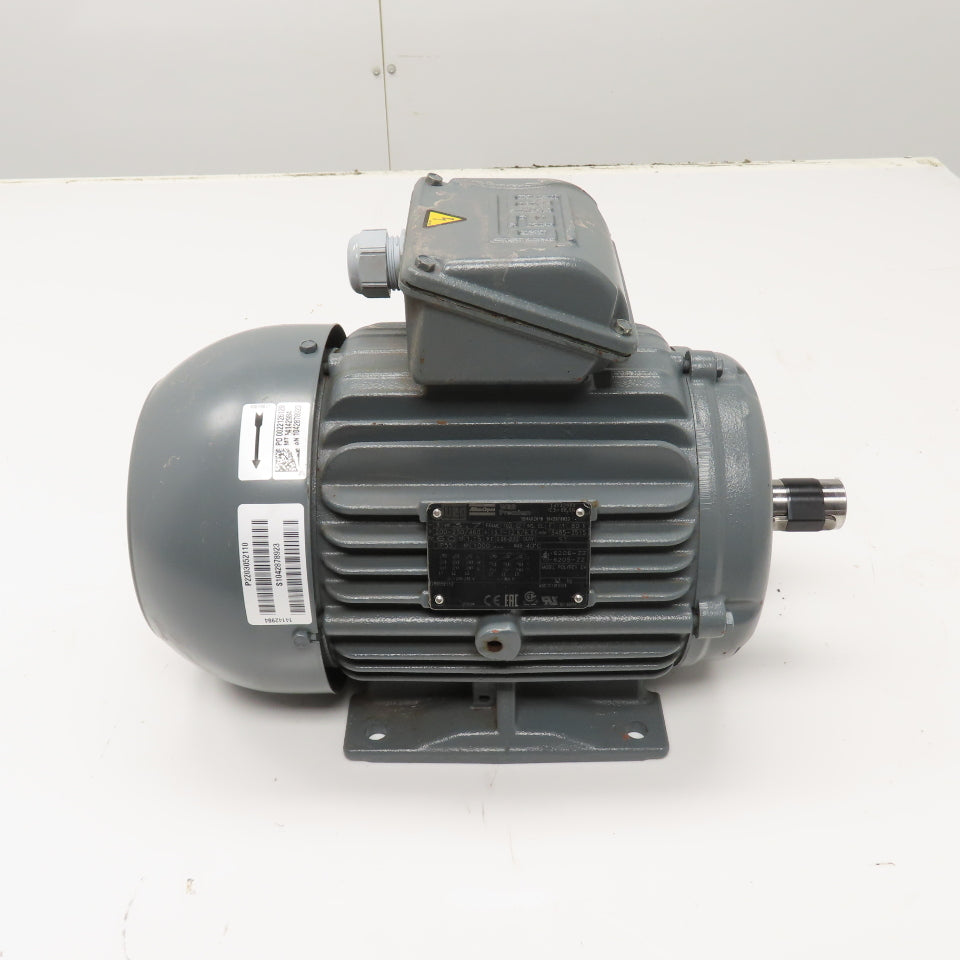 WEG 1042878923 3.7kW Electric Motor 200-460V 3485-3515RPM 100L-02 Frame Tested