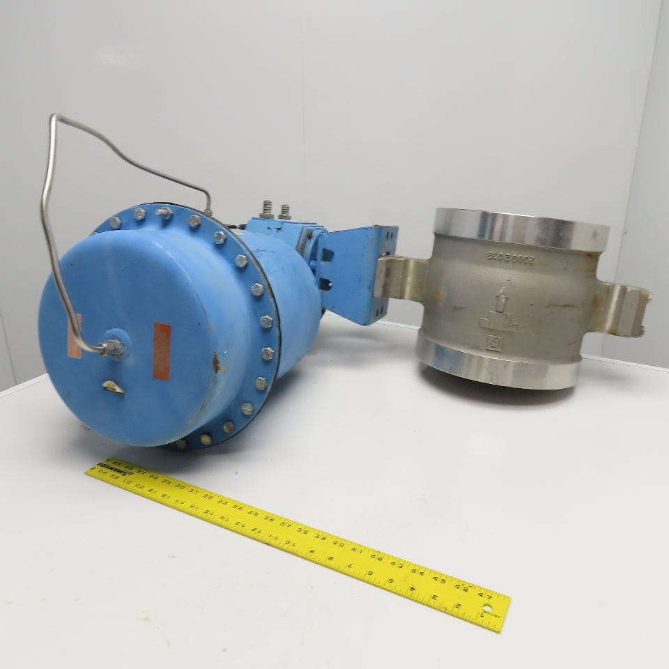 Jamsebury QR11LB10CCJK 6" Stainless Steel Q-Trim Ball Valve Quadra-Powr II