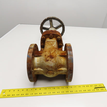 4" Gate Valve Lug Mount Steel CR13 800°F
