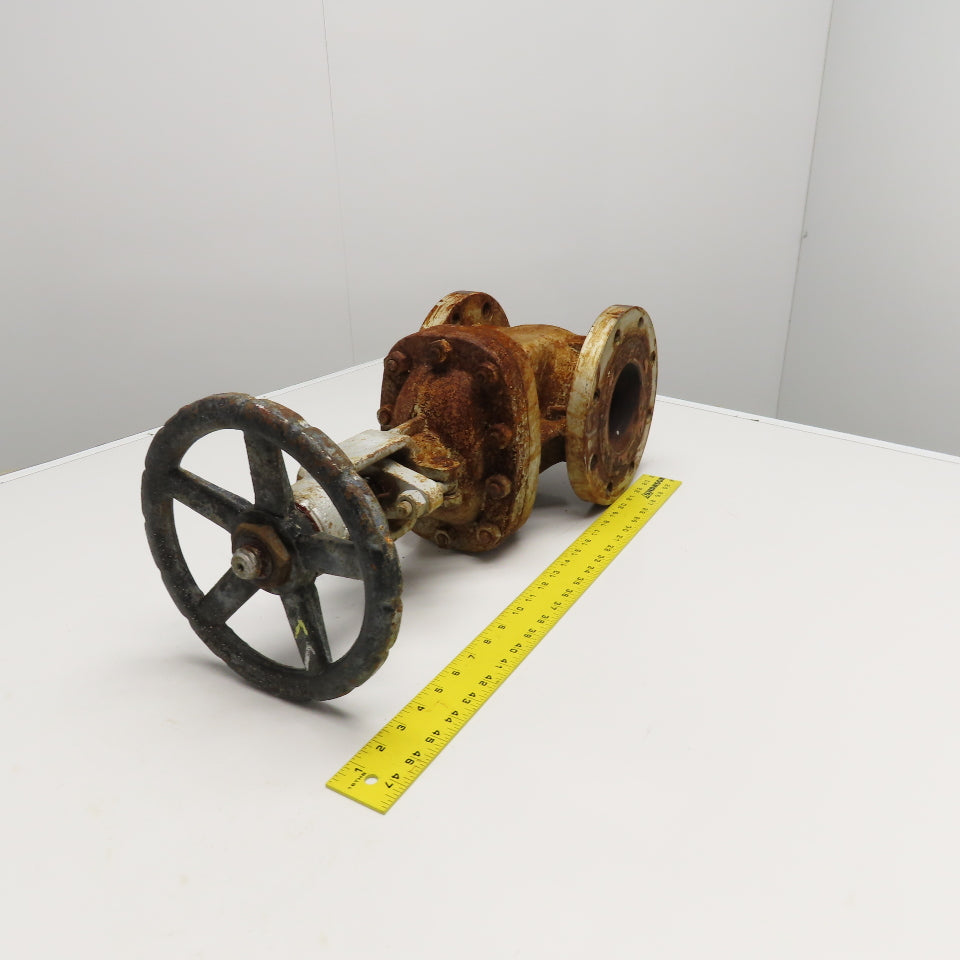4" Gate Valve Lug Mount Steel CR13 800°F
