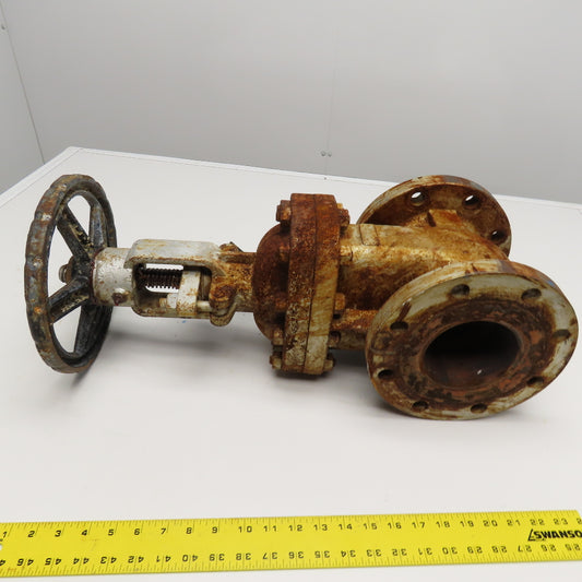 4" Gate Valve Lug Mount Steel CR13 800°F