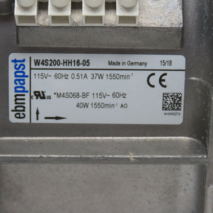 ebmpapst M4S068-BF W4S200-HH16-05 115V 60Hz 37W Axial Fan
