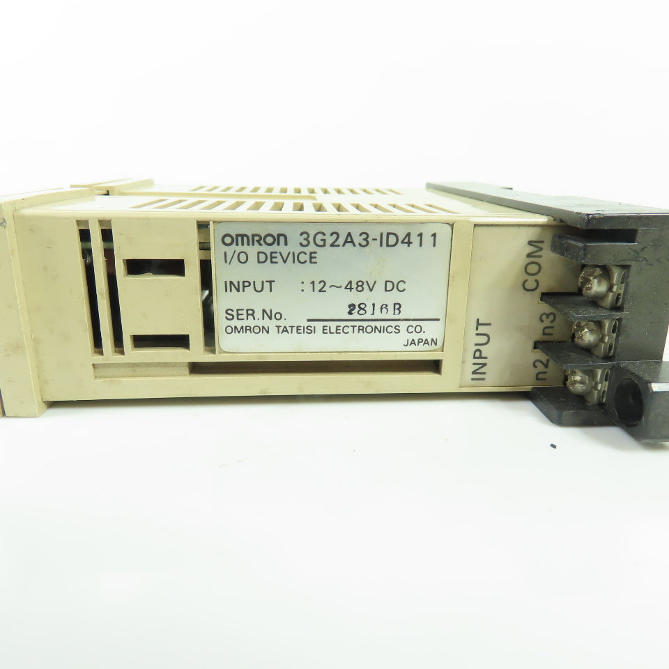 Omron 3G2A3-ID411 I/O Input Module 12-48VDC
