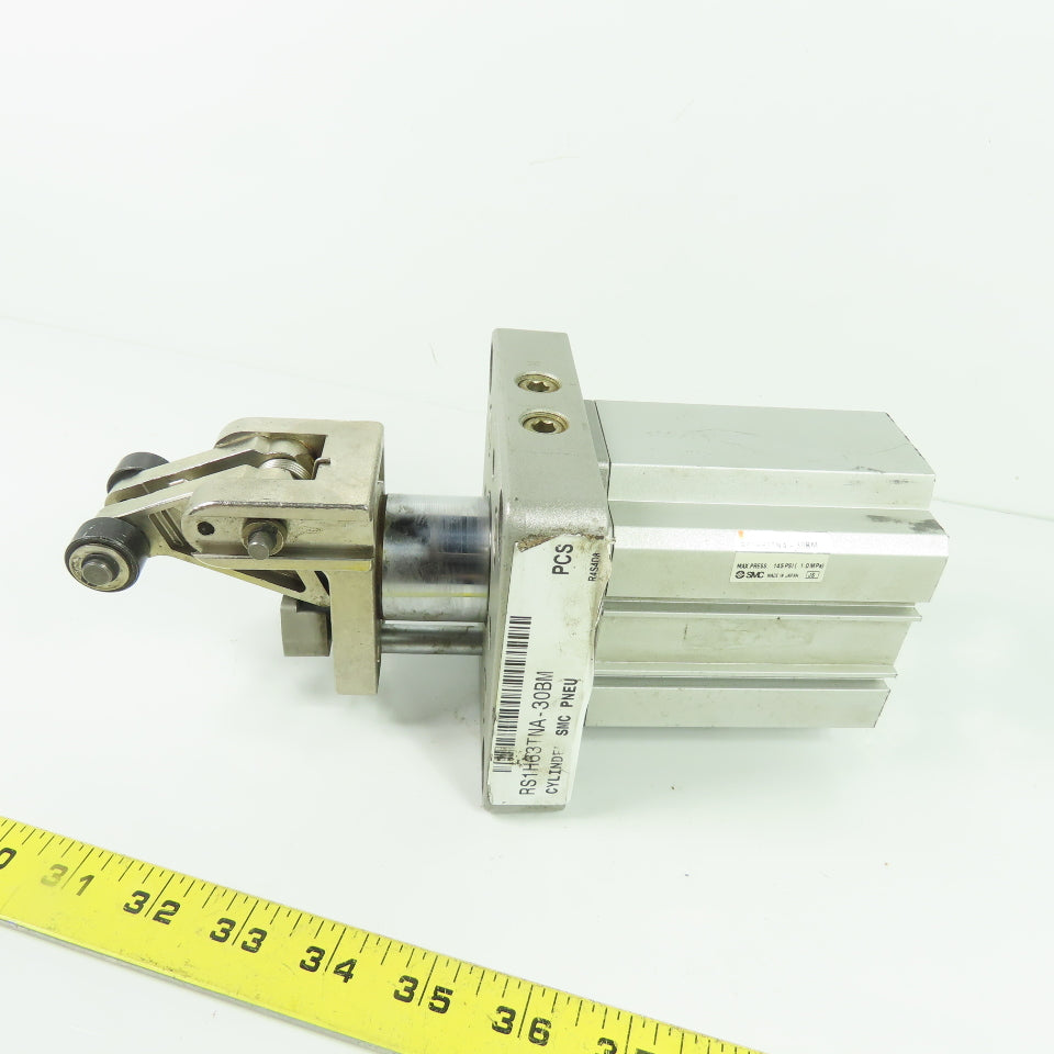 SMC RS1H63TNA-30BM Pneumatic Cylinder Stopper Actuator 145PSI 1.0MPa