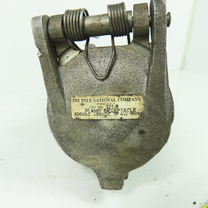 Pyle-National 321-R Connector Plug Receptacle 30A 600VAC 250VDC 3P