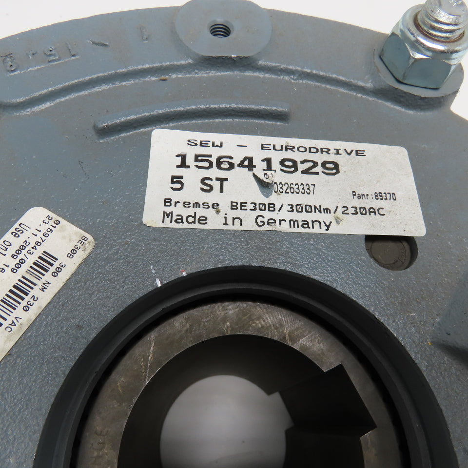 Sew Eurodrive BE30B 2-7/16" Shaft Mount Brake 300Nm 230V