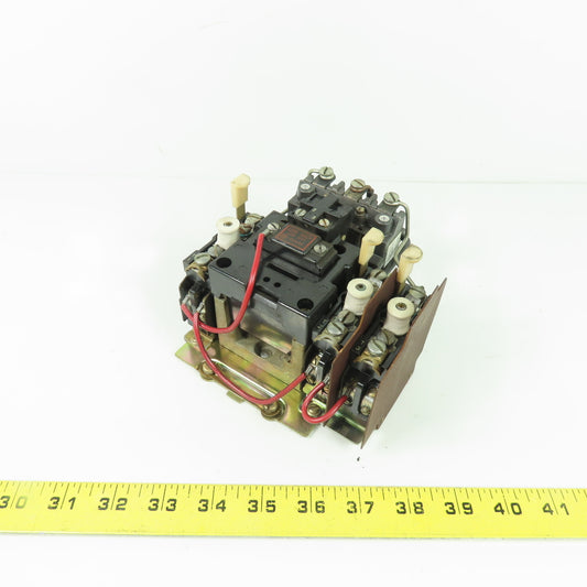 Allen Bradley 709-B0B103 Ser K Size 1 Motor Starter 10HP 575V 120V Coil