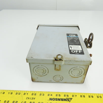 Siemens NFR351 Ser A 30A ITE Non Fusible Safety Disconnect Switch 600V