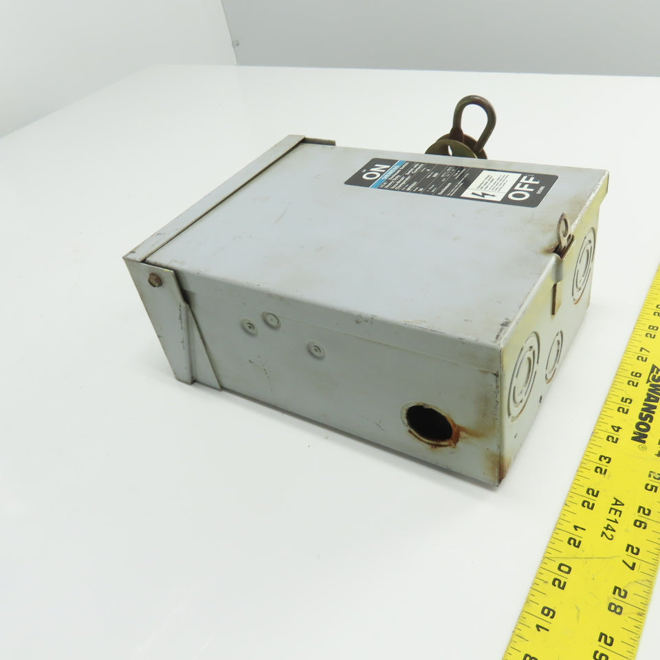 Siemens NFR351 Ser A 30A ITE Non Fusible Safety Disconnect Switch 600V