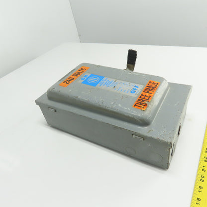 ITE FK361 30A Fusible Safety Disconnect Switch 600V 3Ph