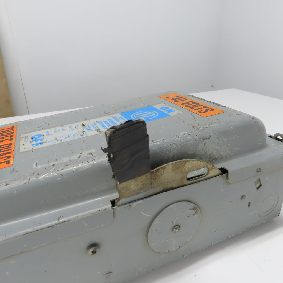 ITE FK361 30A Fusible Safety Disconnect Switch 600V 3Ph